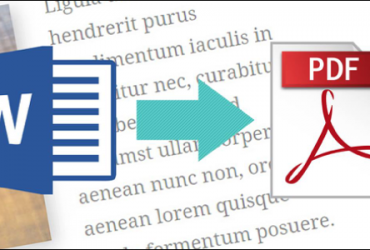 Convert Word documents to PDF