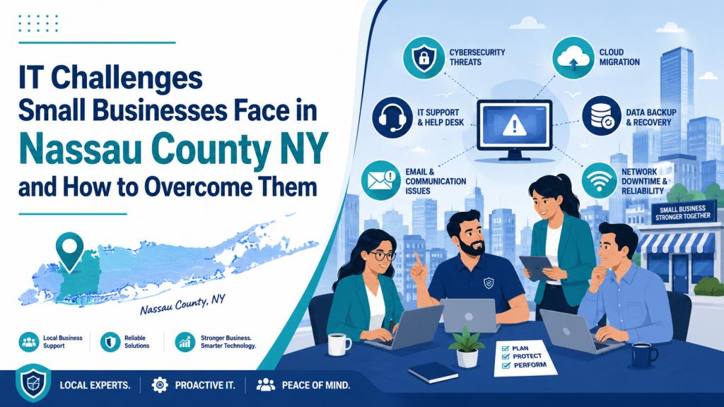 IT Challenges Small Businesses Face in Nassau County NY and How to Overcome Them