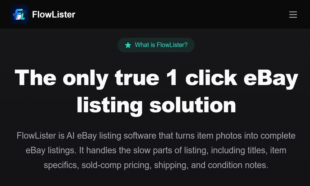 Listing Automation for eBay Sellers Who Manage Bulk Items