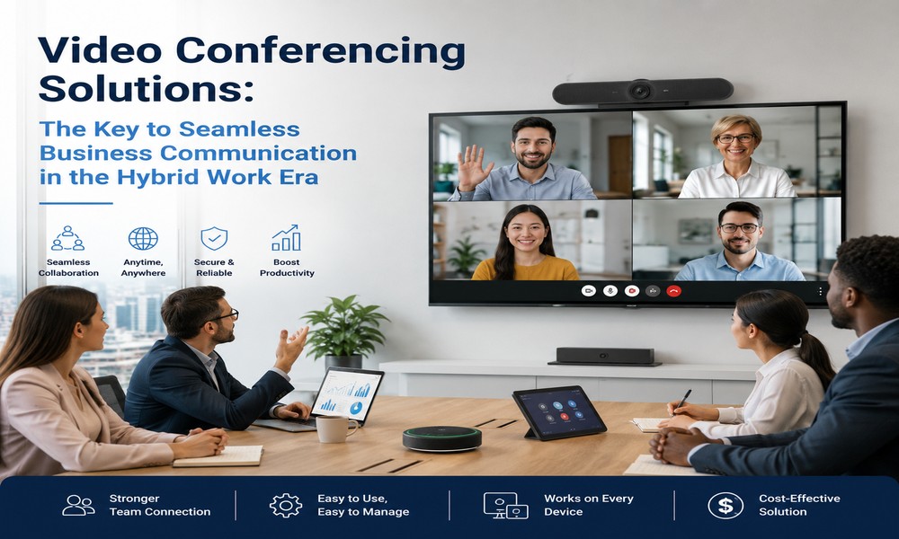 Video Conferencing Solutions: The Key to Seamless Business Communication in the Hybrid Work Era