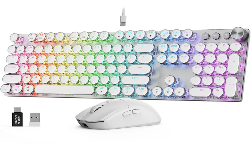 One Receiver, Two Devices: SABLUTE Wireless Keyboard and Mouse Combo Review